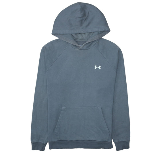 Under Armour Men's Grey Pullover Hoodie Size L ColdGear Fleece