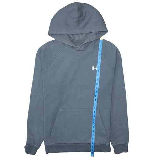 Under Armour Men's Grey Pullover Hoodie Size L ColdGear Fleece