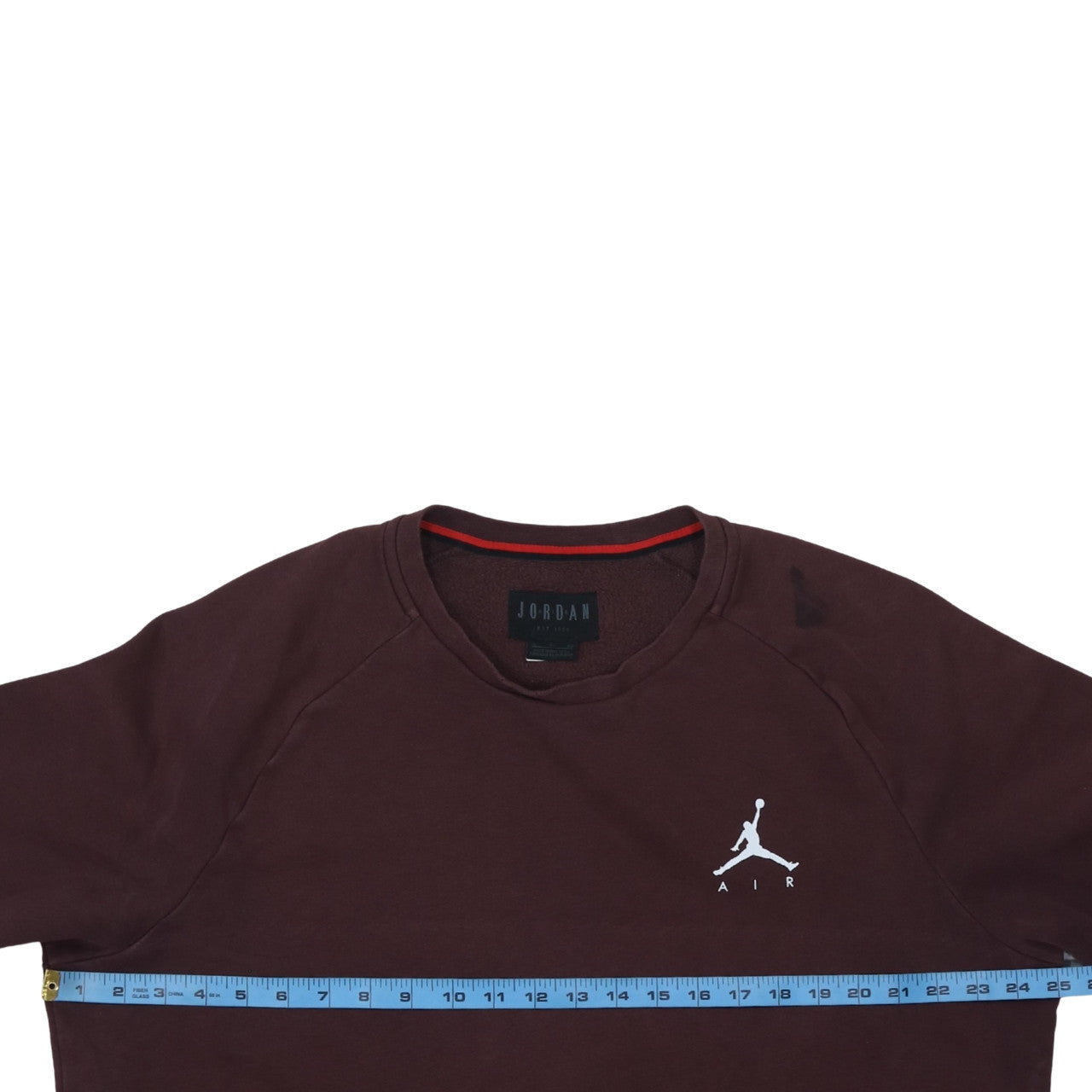 Jordan Men's Brown Crew Neck Pullover Sweatshirt XL Sports Style