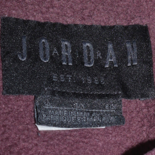 Jordan Men's Brown Crew Neck Pullover Sweatshirt XL Sports Style