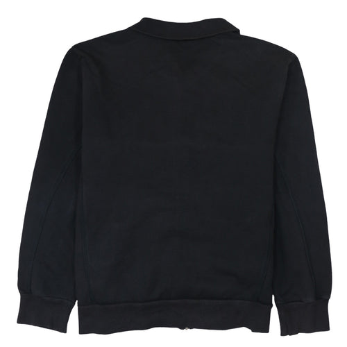 Puma Men's Black XL Full Zip Collared Sweatshirt with Logo
