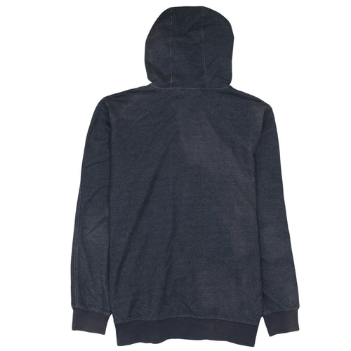 adidas Men’s Black Full Zip Hoodie L Regular Fit Sportswear