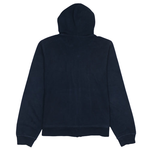 Nike Women's Navy Full Zip Hoodie Size XL 16/18 Fleece Lined Casual