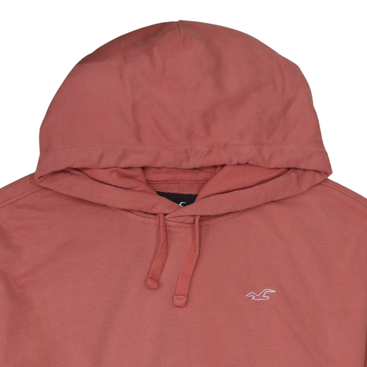 Hollister Men’s Pink Pullover Hoodie XL Cotton Blend Fleece