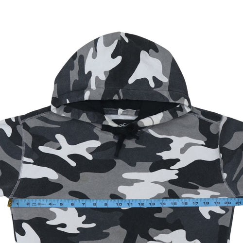 Hollister Men's Multicoloured Camo Pullover Hoodie XS