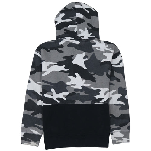 Hollister Men's Multicoloured Camo Pullover Hoodie XS