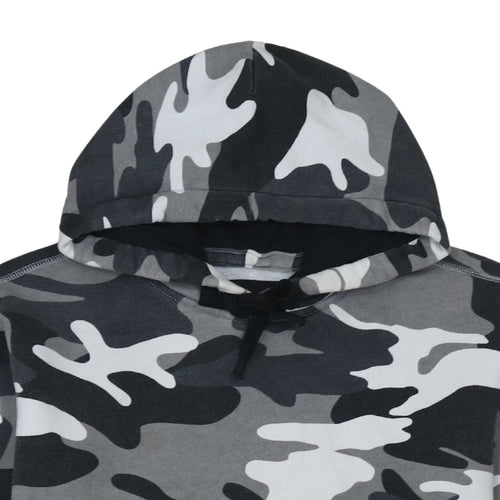 Hollister Men's Multicoloured Camo Pullover Hoodie XS