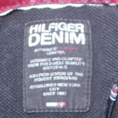 Tommy Hilfiger Men's Black Long Sleeve Polo Shirt Size M