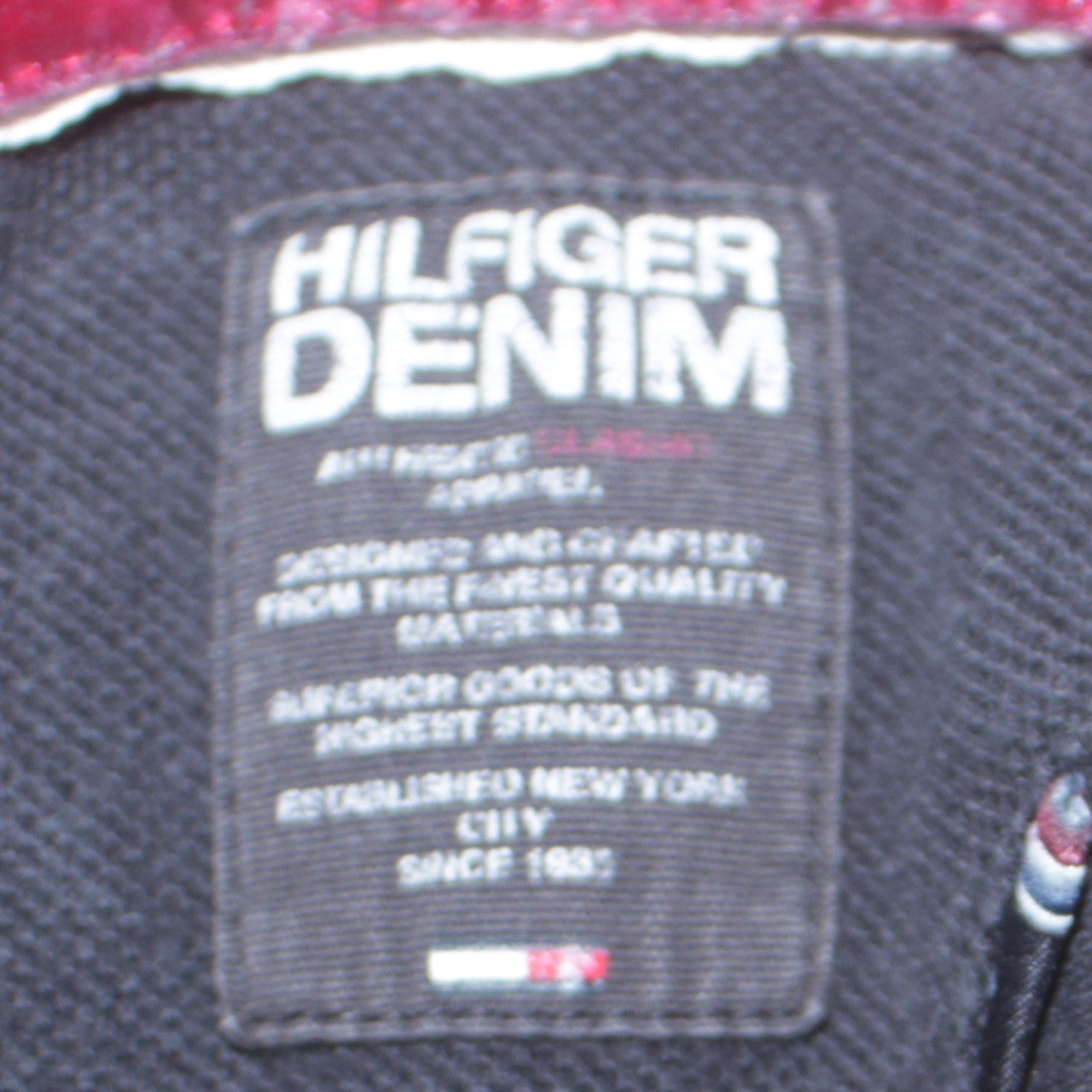 Tommy Hilfiger Men's Black Long Sleeve Polo Shirt Size M