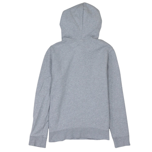 Adidas Womens Grey Hooded Pullover Hoodie UK 12