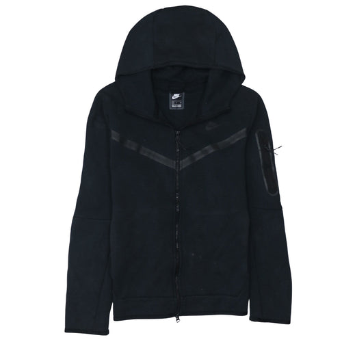 Nike Men's Black Full Zip Hoodie Small Sportswear Fleece