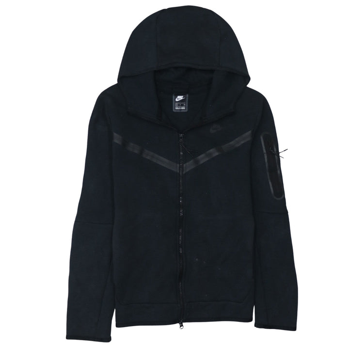 Nike Men's Black Full Zip Hoodie Small Sportswear Fleece