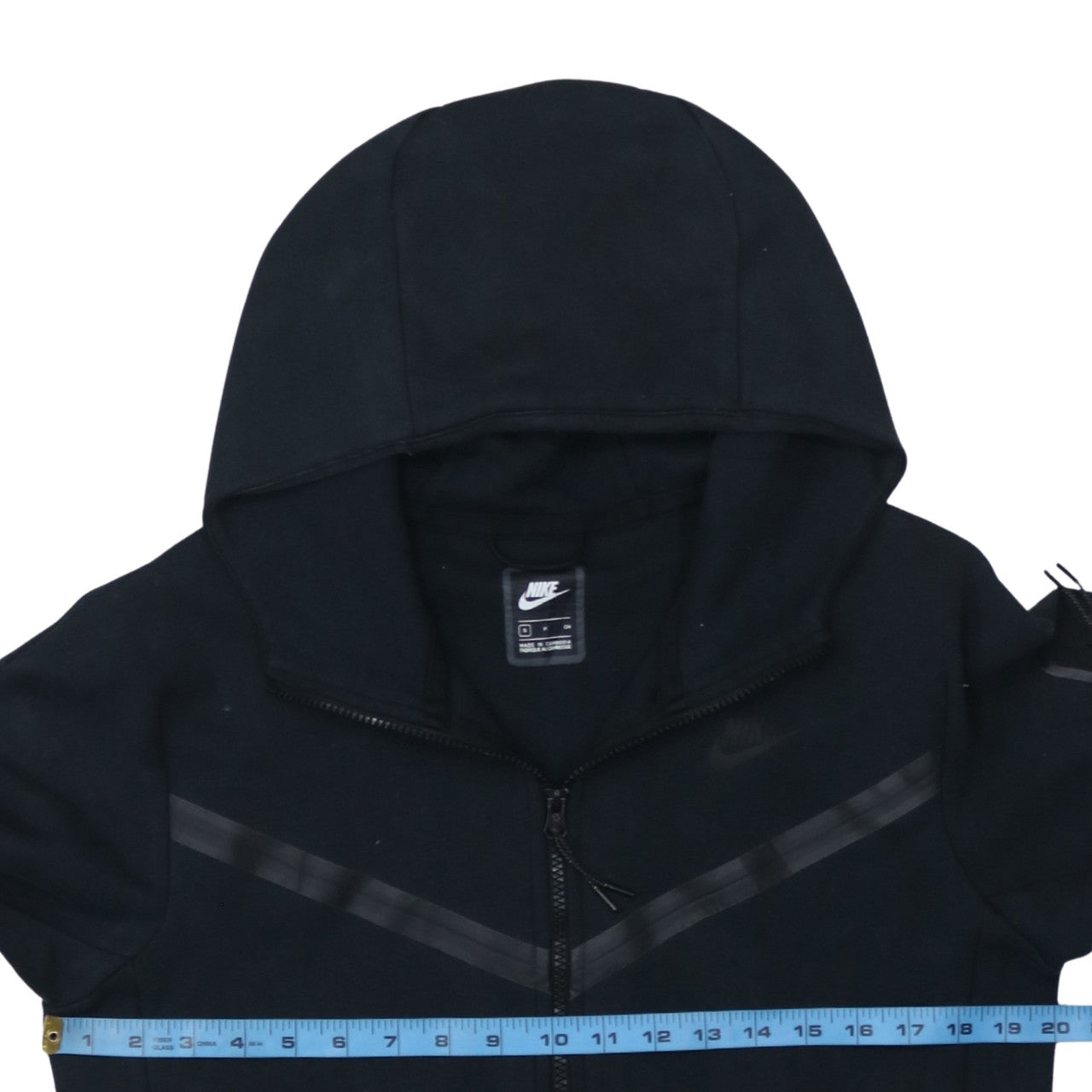 Nike Men's Black Full Zip Hoodie Small Sportswear Fleece