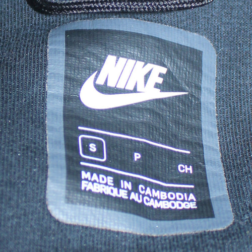 Nike Men's Black Full Zip Hoodie Small Sportswear Fleece