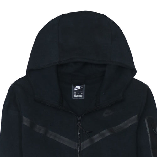 Nike Men's Black Full Zip Hoodie Small Sportswear Fleece