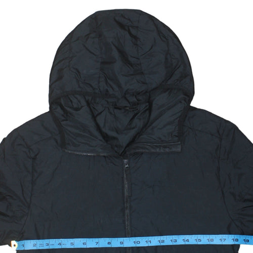 adidas Men’s Black Windbreaker Hooded Jacket Size S
