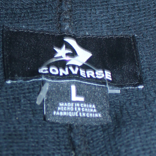 Converse Men's Blue Grey Full Zip Sweatshirt Size L