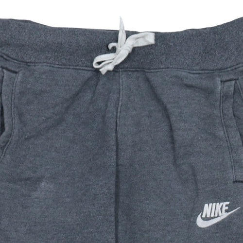 Nike Men's Grey Jogger Sweatpants Small Regular Fit Tapered