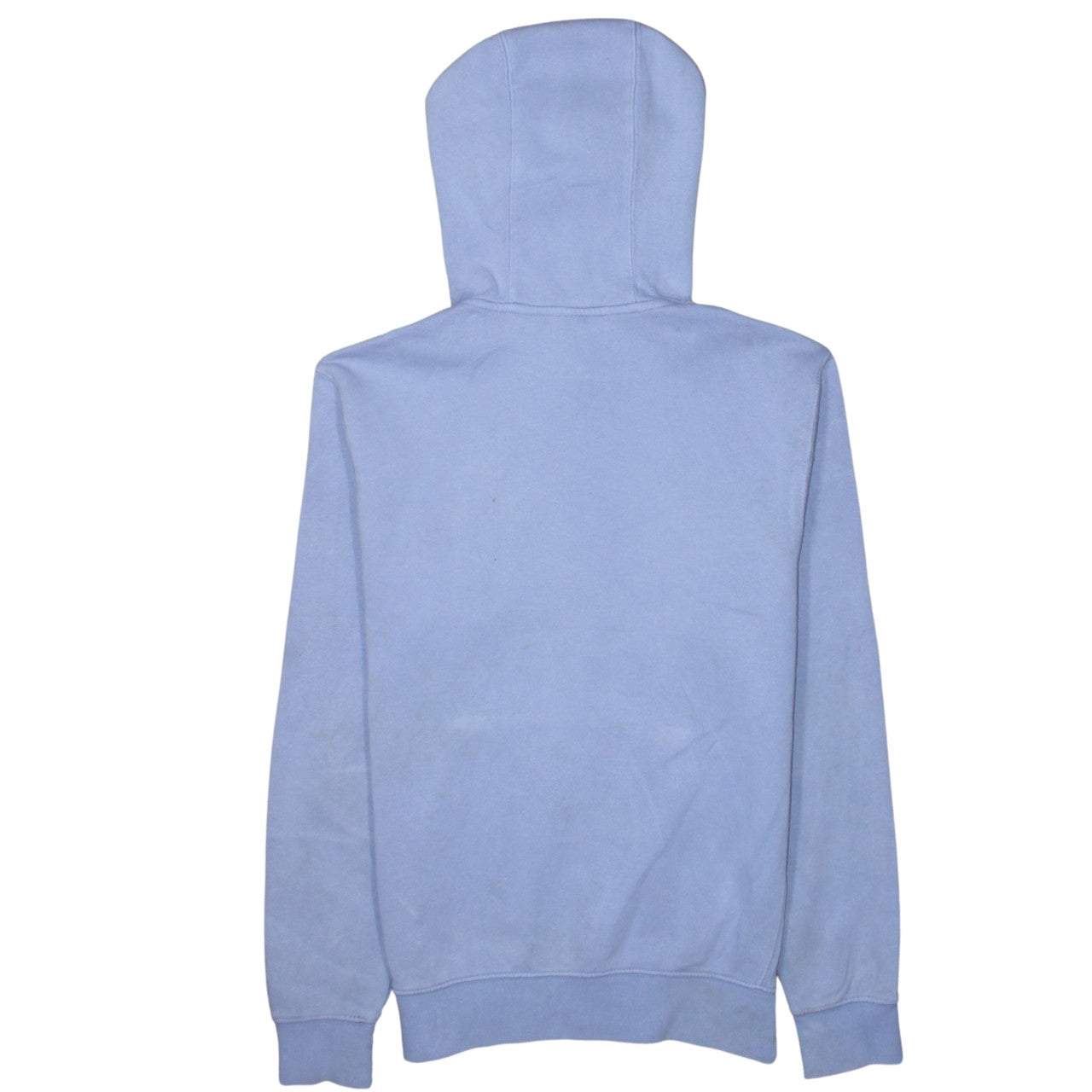 Nike Women's Blue Pullover Hoodie XS Relaxed Fit Cotton Blend