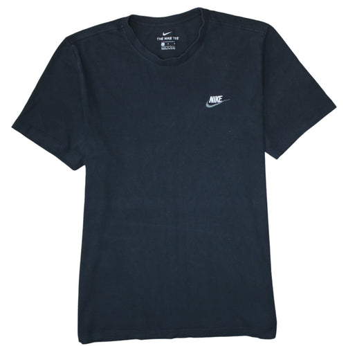 Nike Men's Black Crew Neck Short Sleeve Cotton T-Shirt M