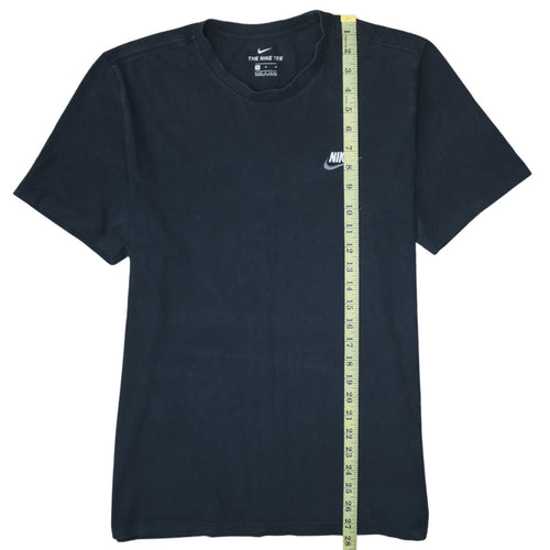 Nike Men's Black Crew Neck Short Sleeve Cotton T-Shirt M