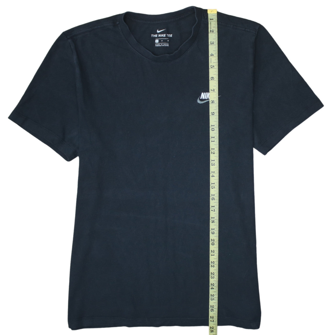 Nike Men's Black Crew Neck Short Sleeve Cotton T-Shirt M
