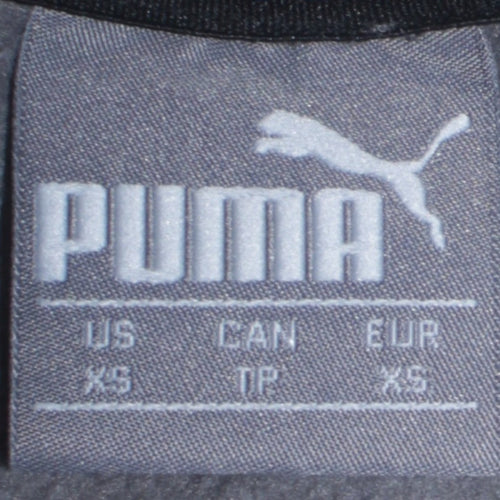 Puma Men's Grey XS Pullover Sweatshirt Crew Neck Logo Sportswear