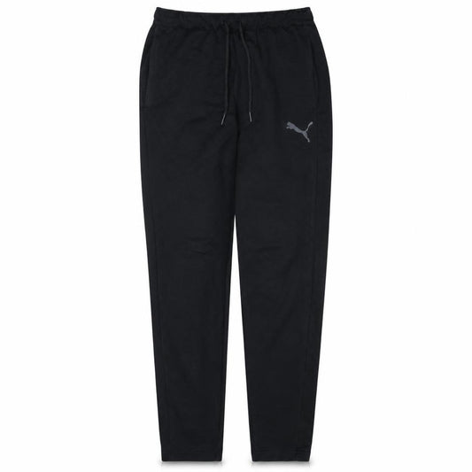 Front view of Puma Men’s Black Jogger Trousers, size S, Regular Fit