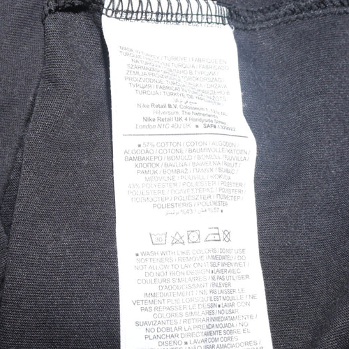 Nike Men's Black Dri-FIT Crew Neck Short Sleeve T-Shirt XL