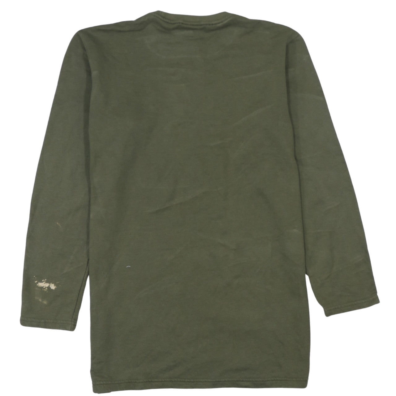 Nike Men's Green XS Pullover Sweatshirt Crew Neck Logo Cotton Top