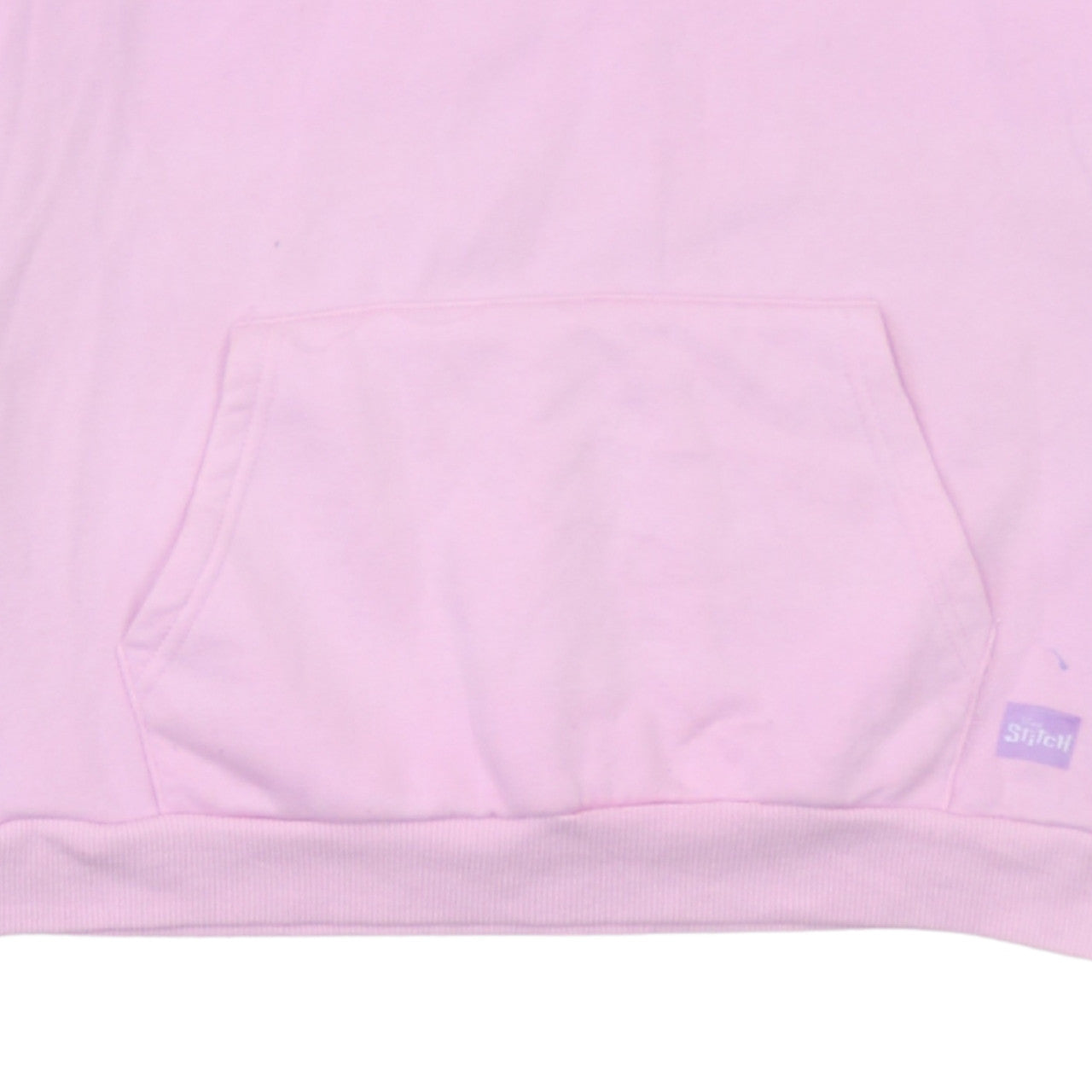 Primark Girls Pink Stitch Pullover Hoodie 14-15 Years Disney Graphic