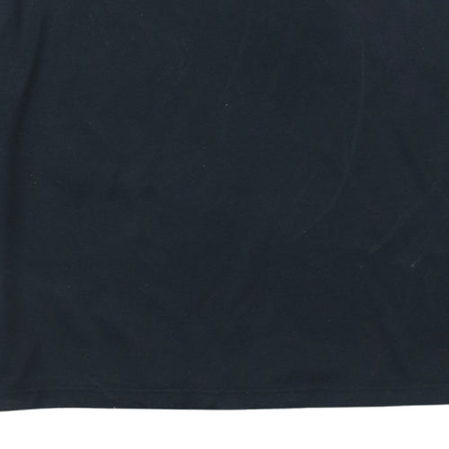 Under Armour Mens Black 1/4 Zip Long Sleeve Training Top Size M