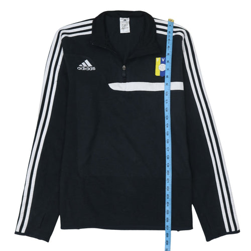Adidas Men’s Black Venezuela FVF 1/2 Zip Sweatshirt M Regular Fit