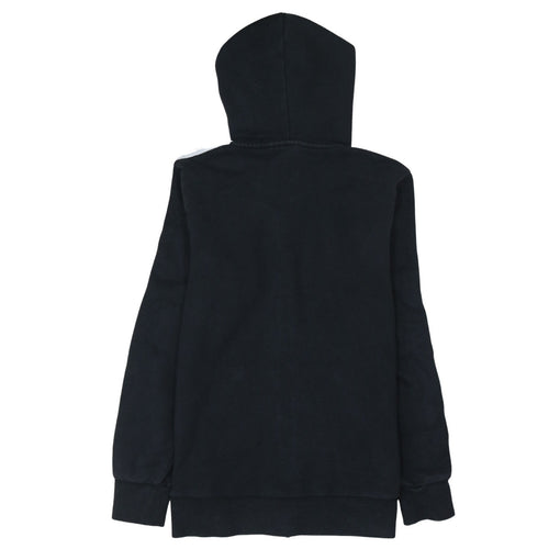 Adidas Men's Black Full Zip Hoodie Small Logo Sportswear