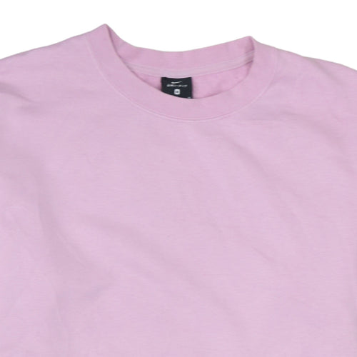 Nike Women’s Pink Dri-Fit Crew Neck Pullover Sweatshirt Size M