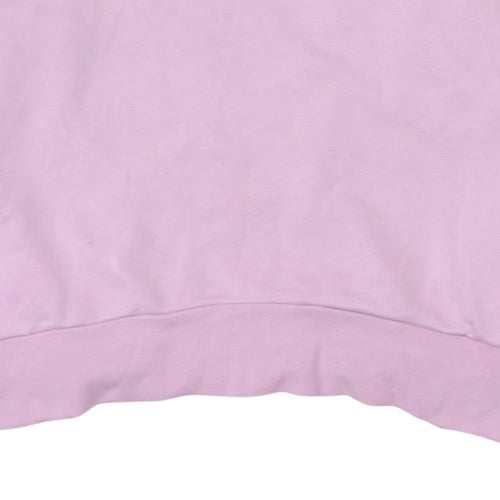 Nike Women’s Pink Dri-Fit Crew Neck Pullover Sweatshirt Size M