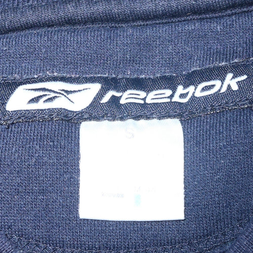 Reebok Men's Blue Crew Neck Pullover Sweatshirt Size S Regular Fit