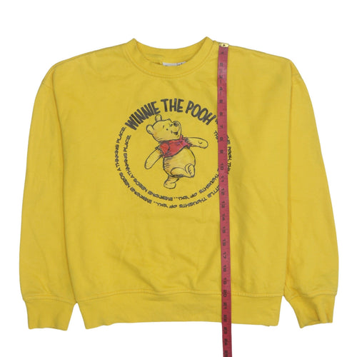 Disney Women’s Yellow Winnie the Pooh Sweatshirt UK 10/12