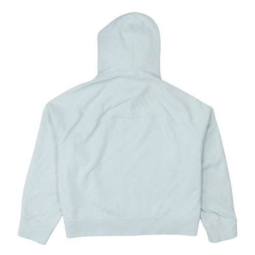 Adidas Women Mint Green Hooded Pullover Sweatshirt Size 8 Cotton Blend