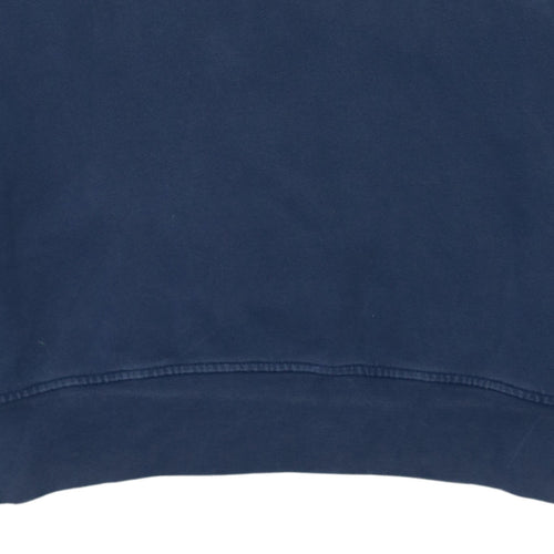 Levi's Mens Blue Logo Crew Neck Pullover Sweatshirt Size L