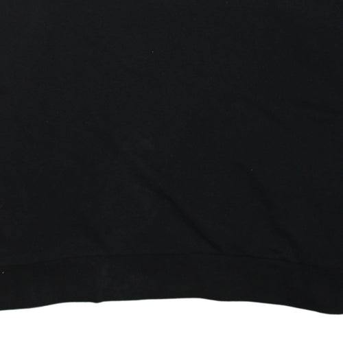 Puma Men's Black Praha Logo Pullover Sweatshirt L