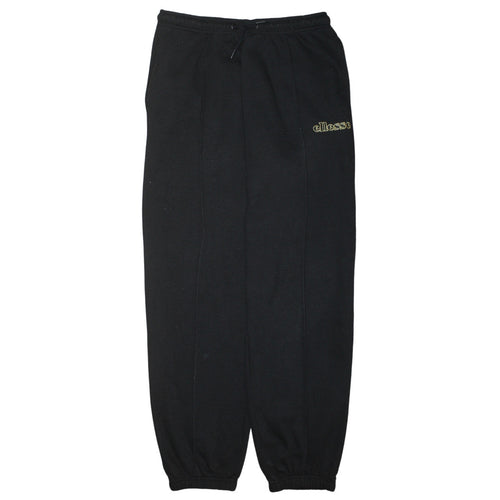 Ellesse Men's Black Fleece Sweatpants L Regular Fit Joggers