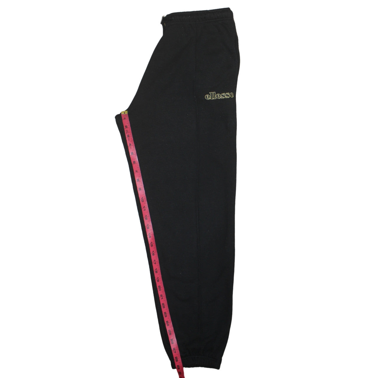 Ellesse Men's Black Fleece Sweatpants L Regular Fit Joggers