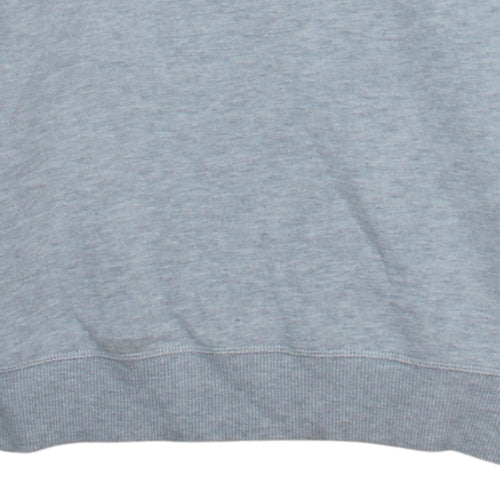 Tommy Jeans Men's Grey Regular Fit Crew Neck Sweatshirt Size S
