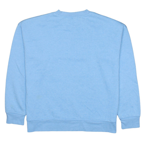 Disney Women Blue Mickey Mouse Pullover Sweatshirt XS