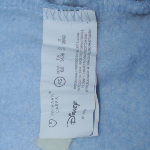 Disney Women Blue Mickey Mouse Pullover Sweatshirt XS