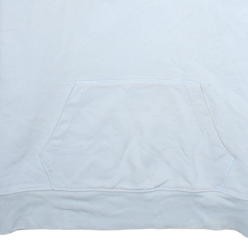 Levi's Mens Light Blue Pullover Hoodie Size L Cotton Casual Sweatshirt