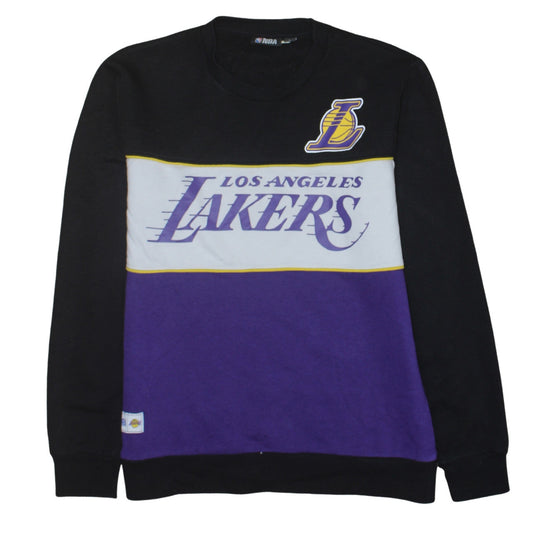 Primark NBA Los Angeles Lakers Men's Sweatshirt Black Purple L