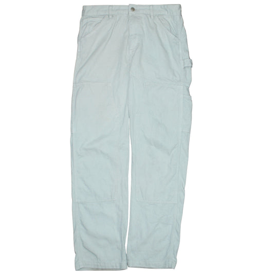 Zara Women Blue Straight Denim Jeans Size 12 with Pockets