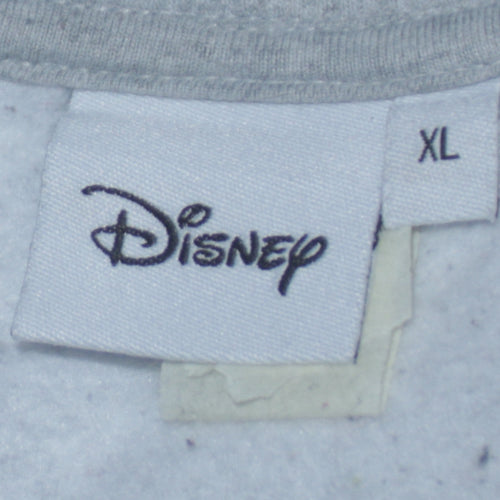 Disney Women's Grey Christmas Friends Sweatshirt XL